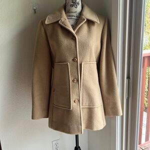 Colberts of Amirillo vintage 100% virgin wool coat M